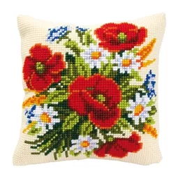 Poppies and Daisies 