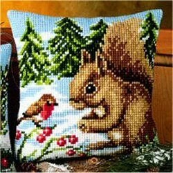 Squirrel and Robin 