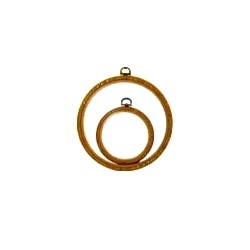 Wood Effect Embroidery Hoop 17.5cm 