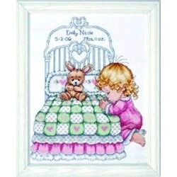 Bedtime Prayer Girl Sampler