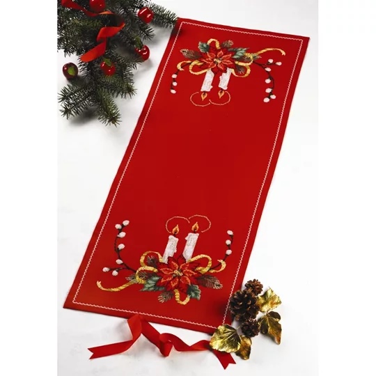 Candles Table Runner