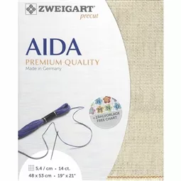 Zweigart 14 Count Aida Pre-cut - Rustico