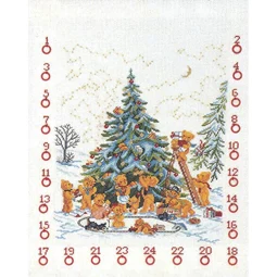 Teddy Tree Advent Calendar