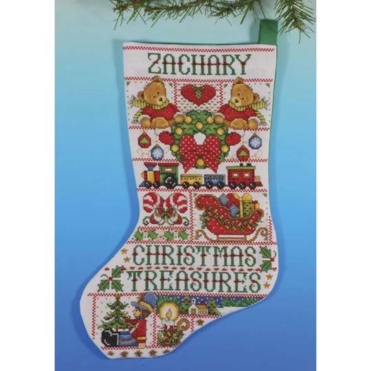 Christmas Treasures Stocking