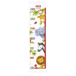 Zoo Animals Height Chart 