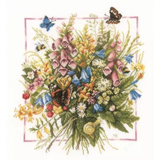 Summer Bouquet - Evenweave