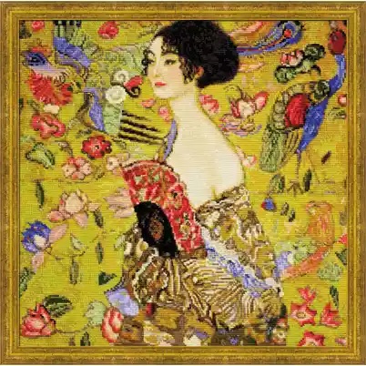 Lady with Fan