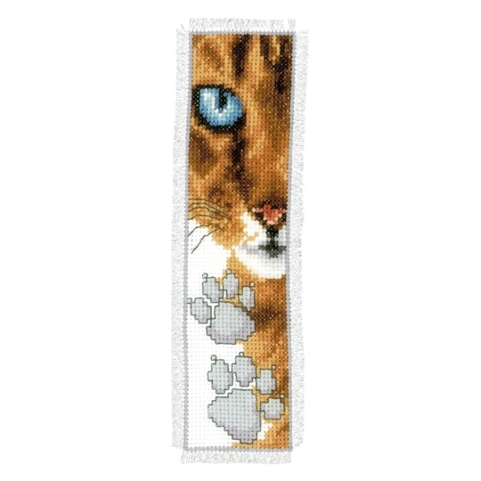 Cat Footprint Bookmark 