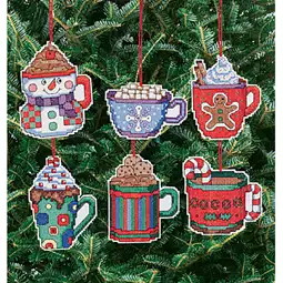 Christmas Cocoa Mug Ornaments