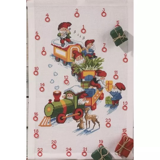 Christmas Train Advent