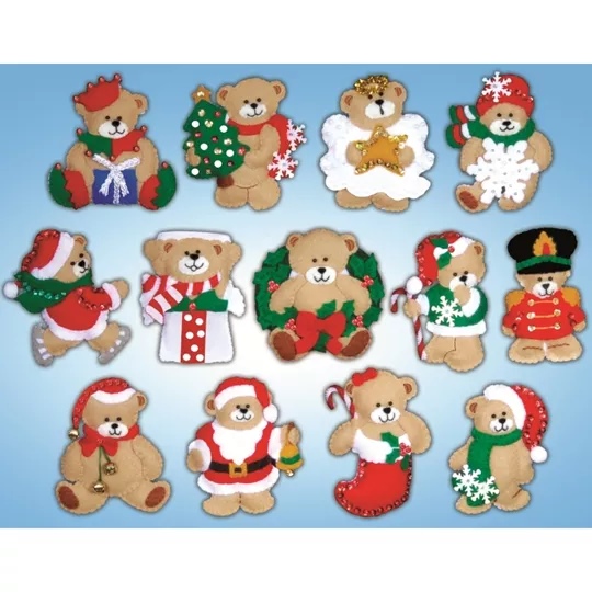 Teddy Ornaments