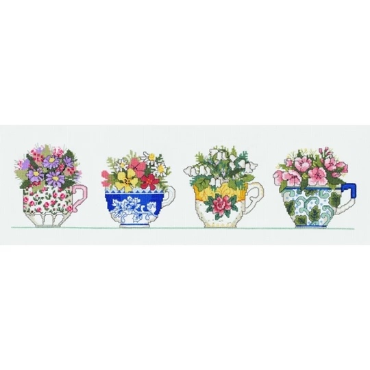 Floral Teacups