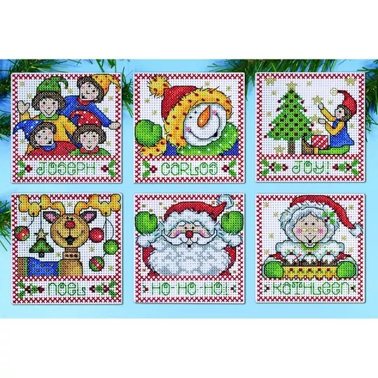 Christmas Tags Ornaments