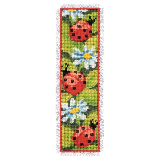 Ladybird and Daisy Bookmark 