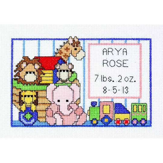 Toy Birth Sampler
