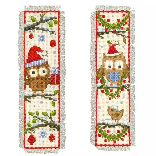 Owls in Hats Bookmarks