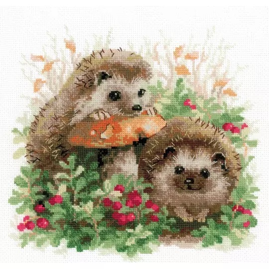 Hedgehogs in Lingonberries