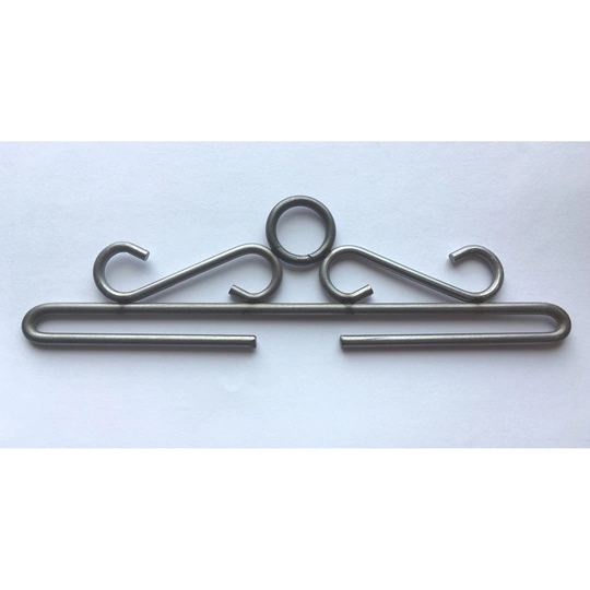 Bright Iron Ornate Bellpull 14cm