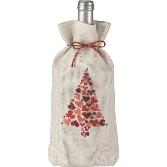 Hearts Tree Bottle Bag