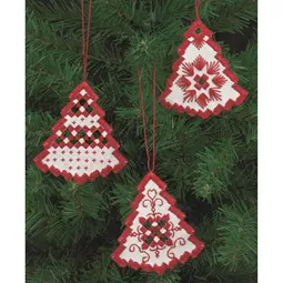 Red Tree Christmas Decorations