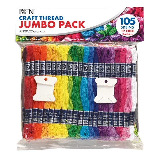 Craft Thread 105 Skein Pack