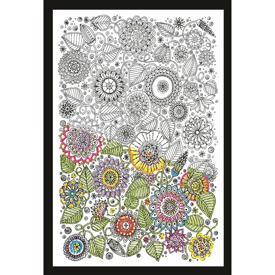 Zenbroidery Printed Fabric - Floral