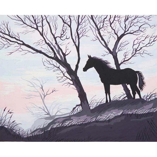 Stallion Silhouette