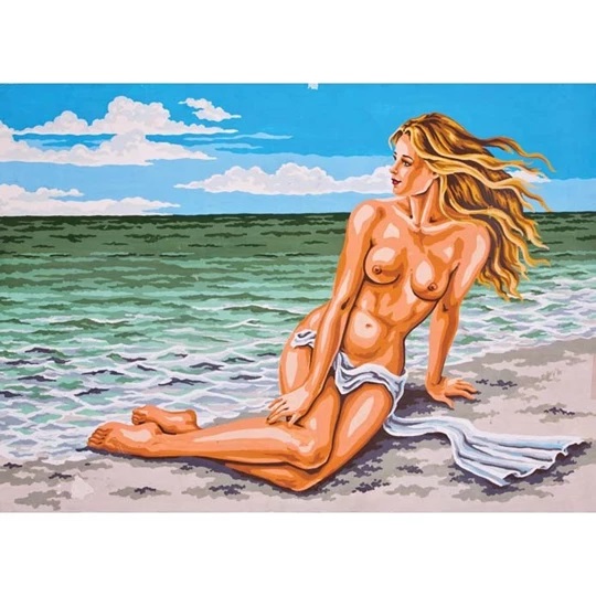 Nude by the Sea