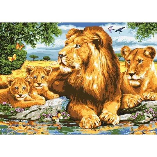 Lion Family