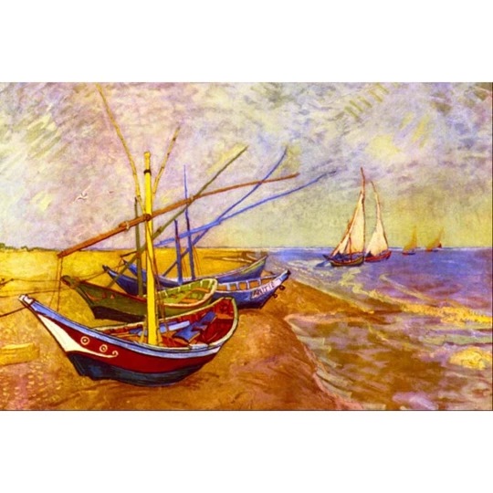 Boats at Sainte-Maries