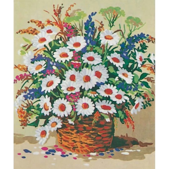 Basket of Daisies