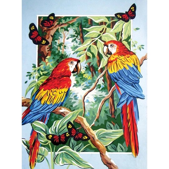 Tropical Parrots