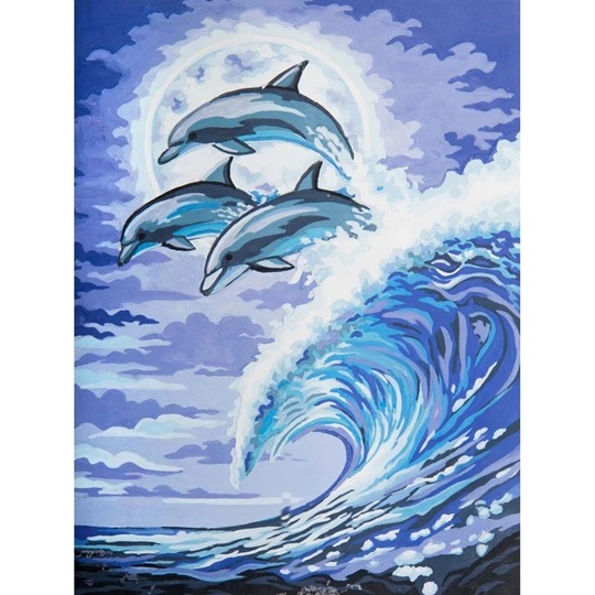 Moonlight Dolphins