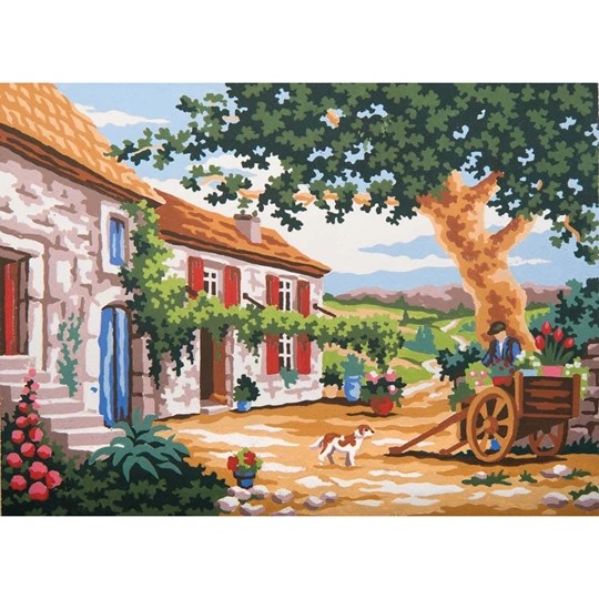 Tuscan Courtyard