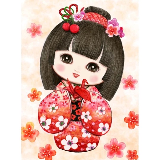 Sweet Geisha Origami