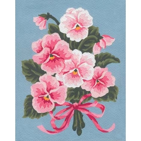 Pink Pansies