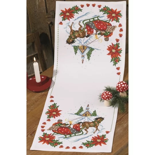 Sleigh Ride Table Runner