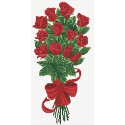 Bouquet of Red Rose Buds