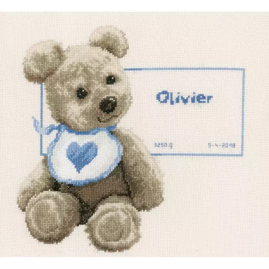 Bear with Bib Sampler 