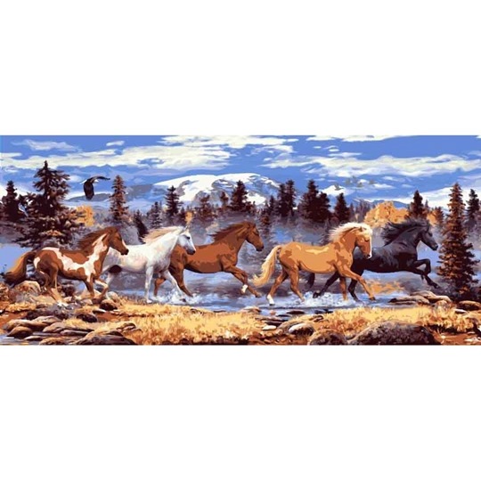 Running Horses