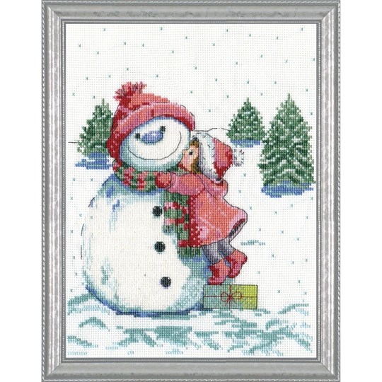Red Hat Snowman