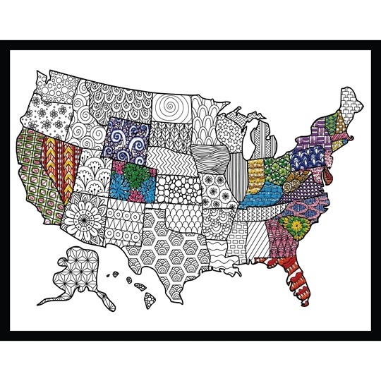 Zenbroidery - USA Map