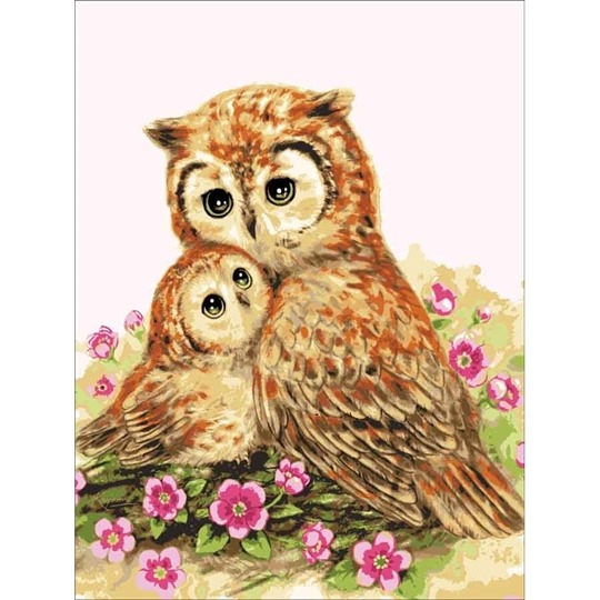 Mother & Baby Owl