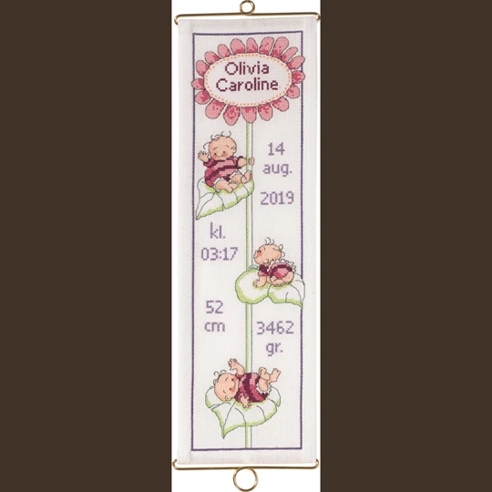 Flower Baby Pink Banner