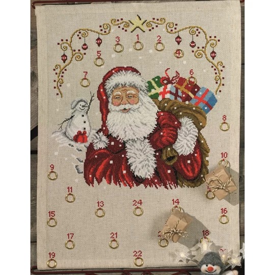 Traditional Santa Claus Advent