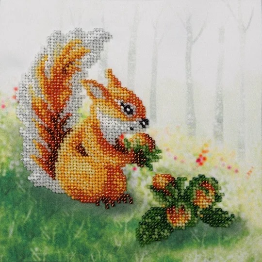 Squirrel with a Nut