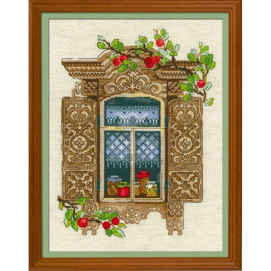 Window with Apples