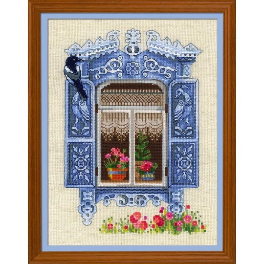Window with Magpie