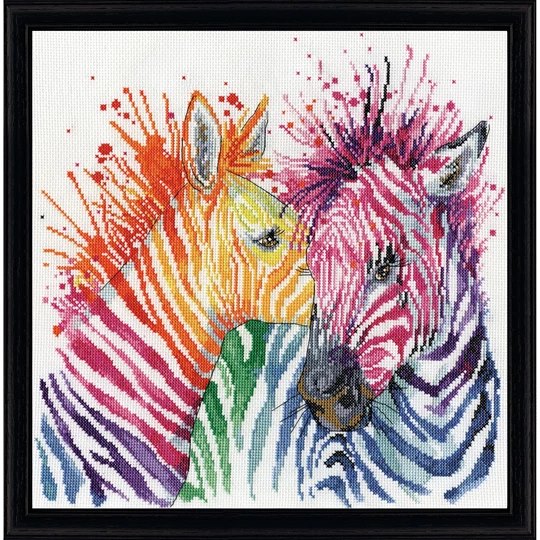 Colourful Zebras