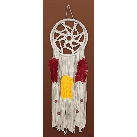 Coloured Feather Dreamcatcher